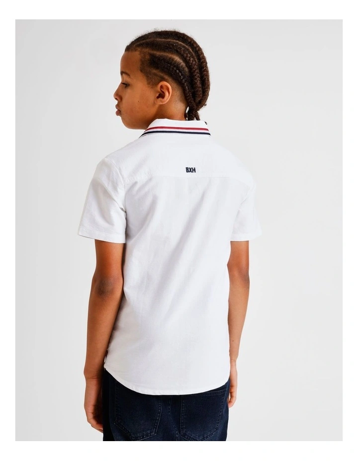 Oxford Shirt in White image 6