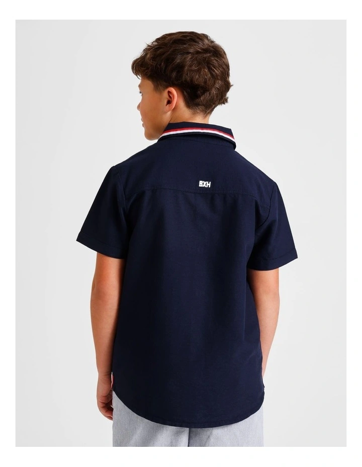 Oxford Shirt in Navy image 5