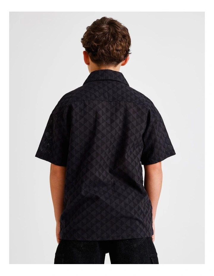 Short Sleeve Broiderie in Shirt image 6