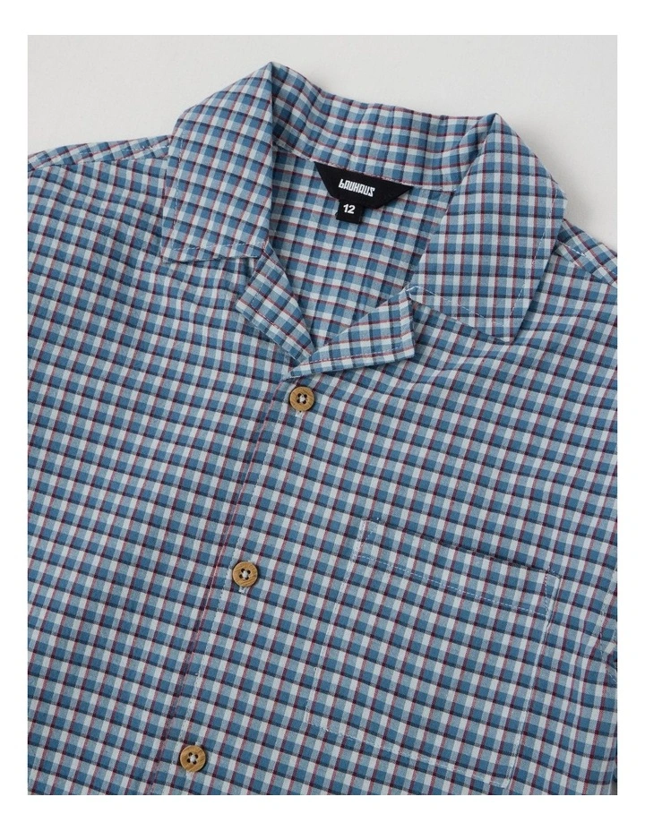 Check Shirt in Navy image 2