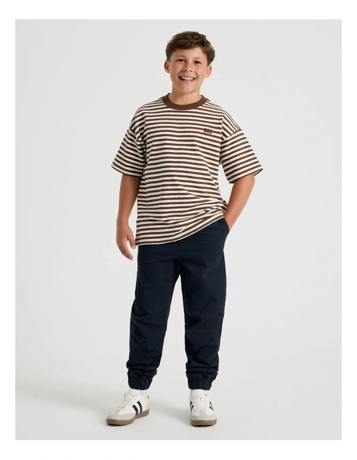 Pull On Chino Pant in Navy image 1