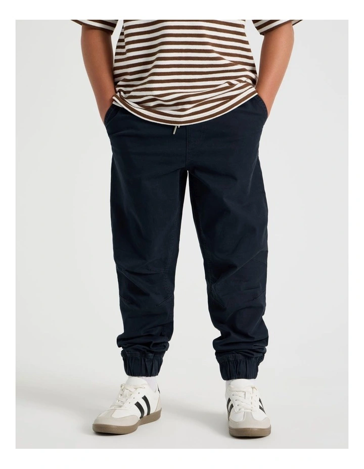 Pull On Chino Pant in Navy image 2