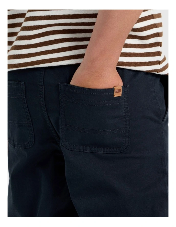 Pull On Chino Pant in Navy image 4