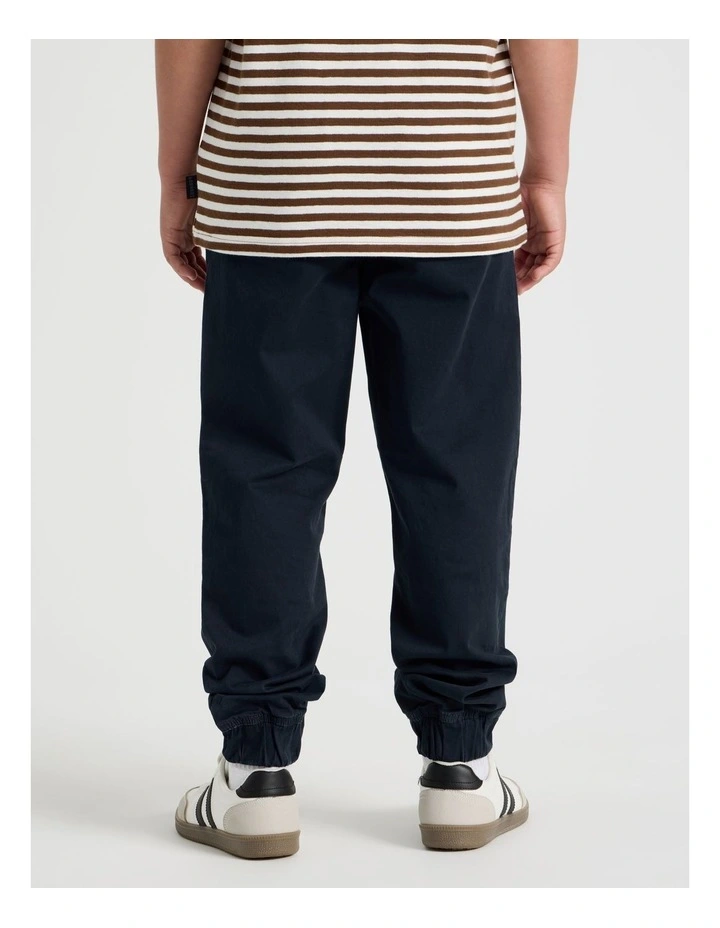 Pull On Chino Pant in Navy image 6