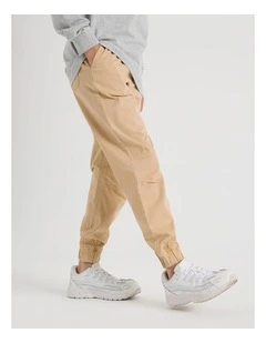 Pull On Chino Pant in Khaki