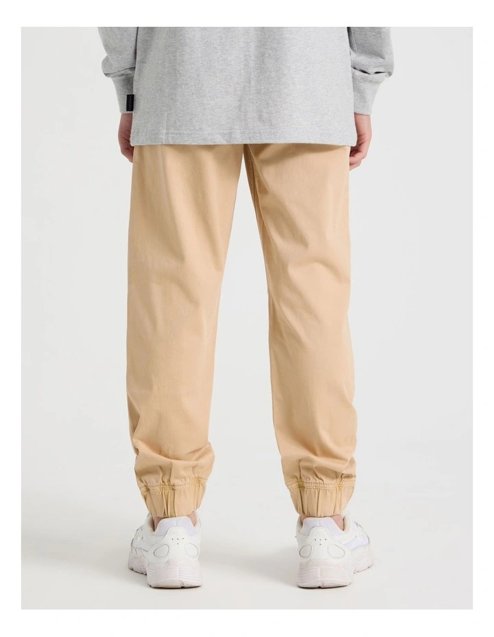Pull On Chino Pant in Khaki image 4