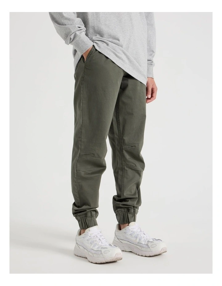 Pull On Chino Pant in Tan image 1