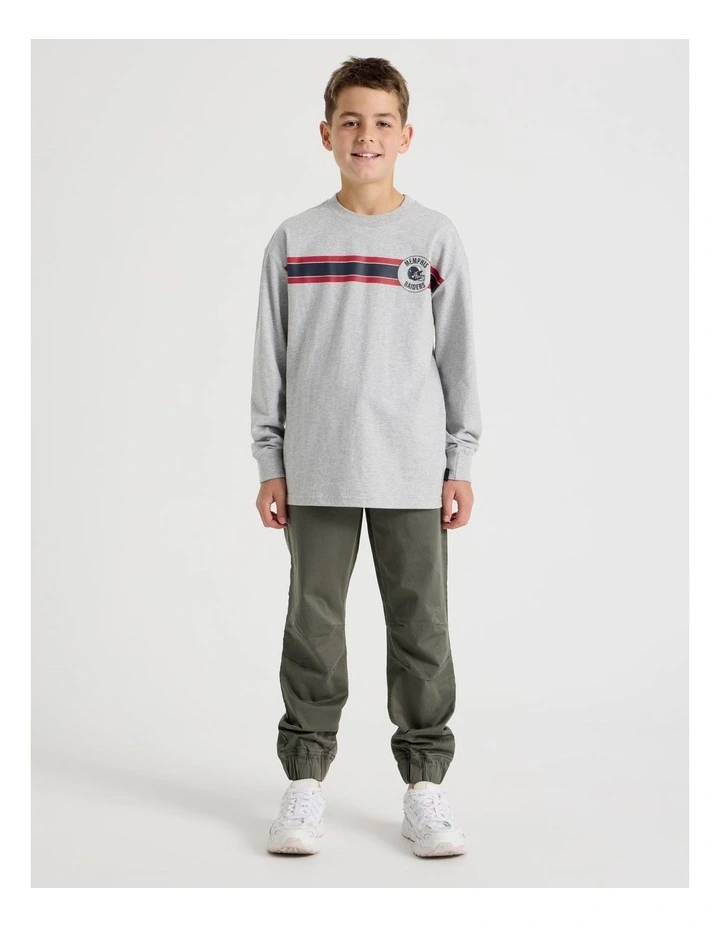 Pull On Chino Pant in Tan image 2