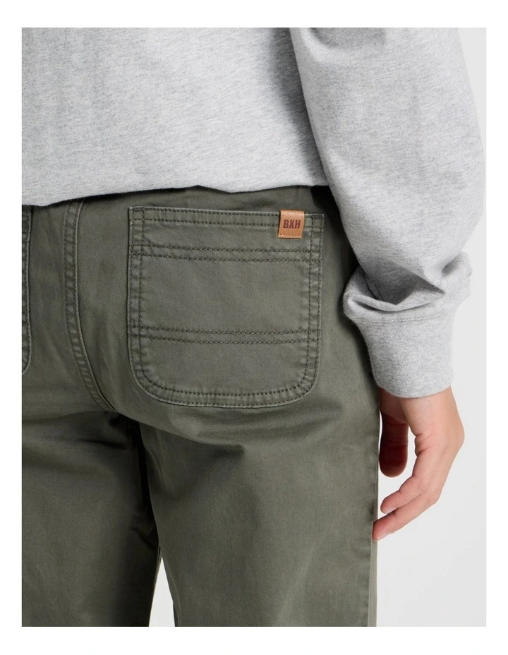 Pull On Chino Pant in Tan image 5