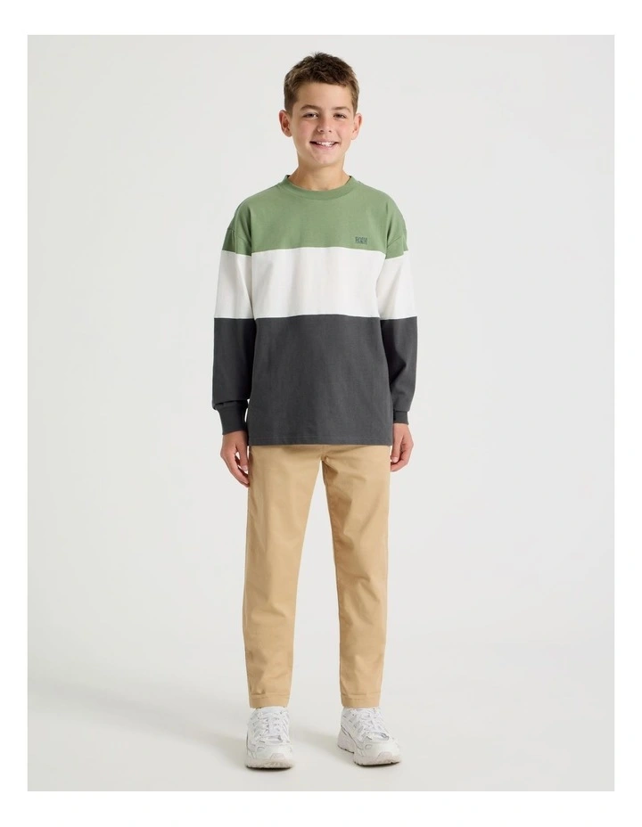 Chino Pant in Stone image 1