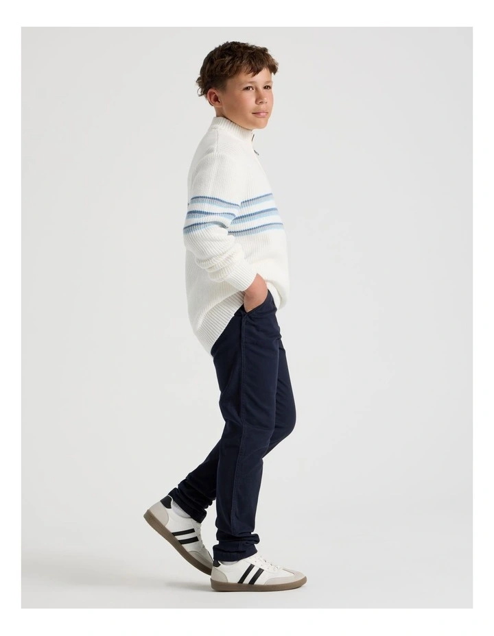 Chino Pant in Navy image 2