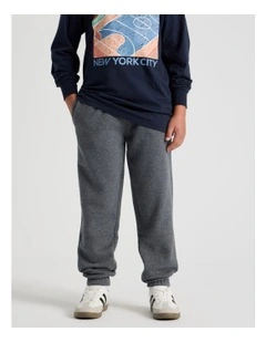 Essentials Trackpant in Charcoal Marle