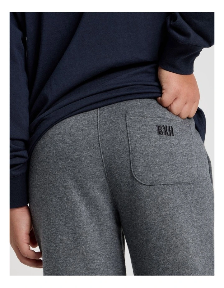 Essentials Trackpant in Charcoal Marle image 5