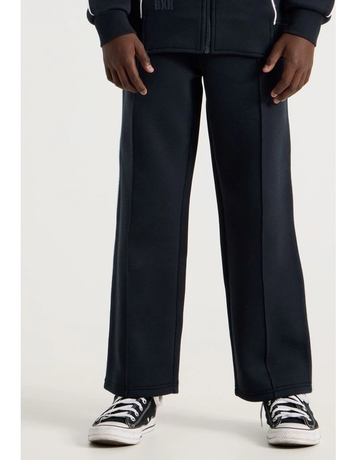Athletic Straight Fit Trackpant in Navy image 2