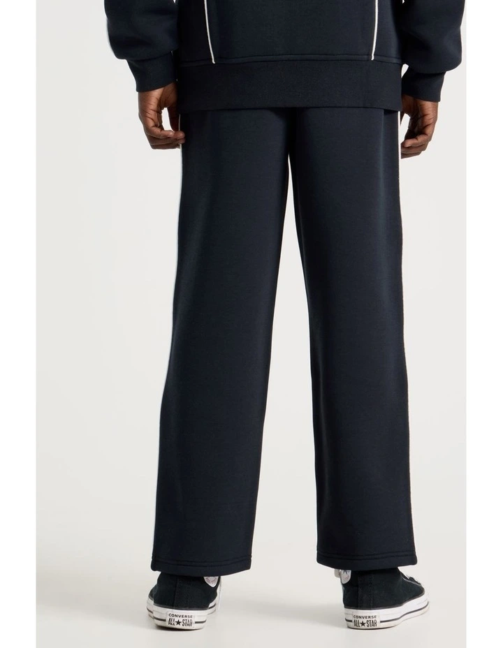 Athletic Straight Fit Trackpant in Navy image 7