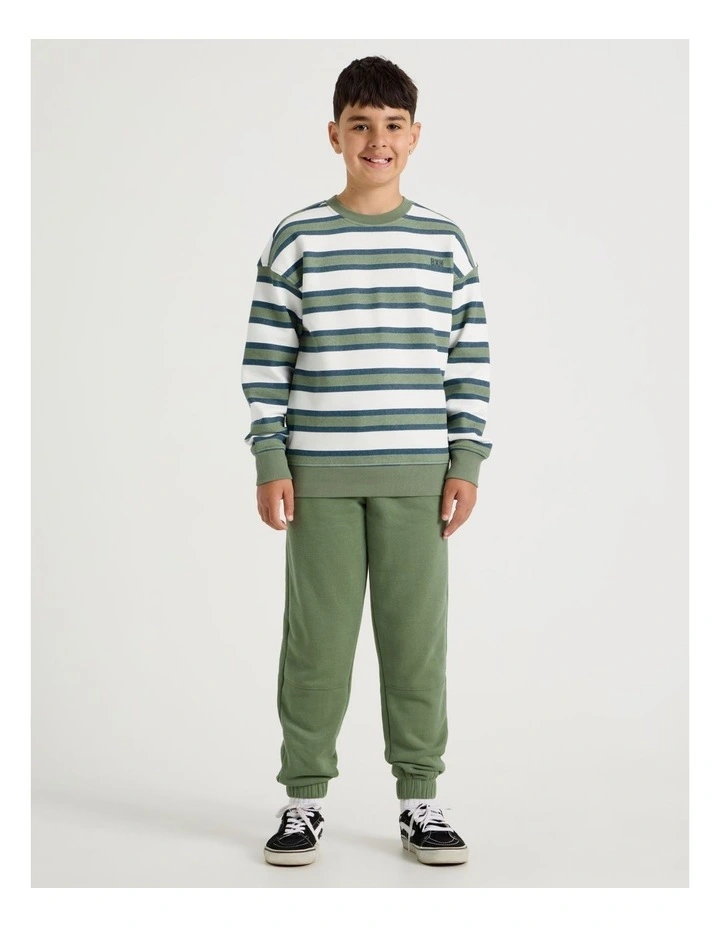 Essentials Trackpant in Khaki image 1