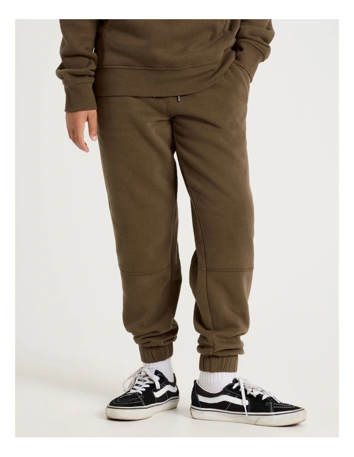 Essentials Trackpant in Brown image 2