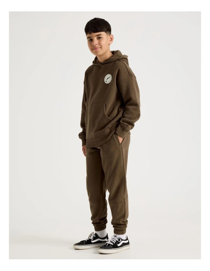 Essentials Trackpant in Brown image 4