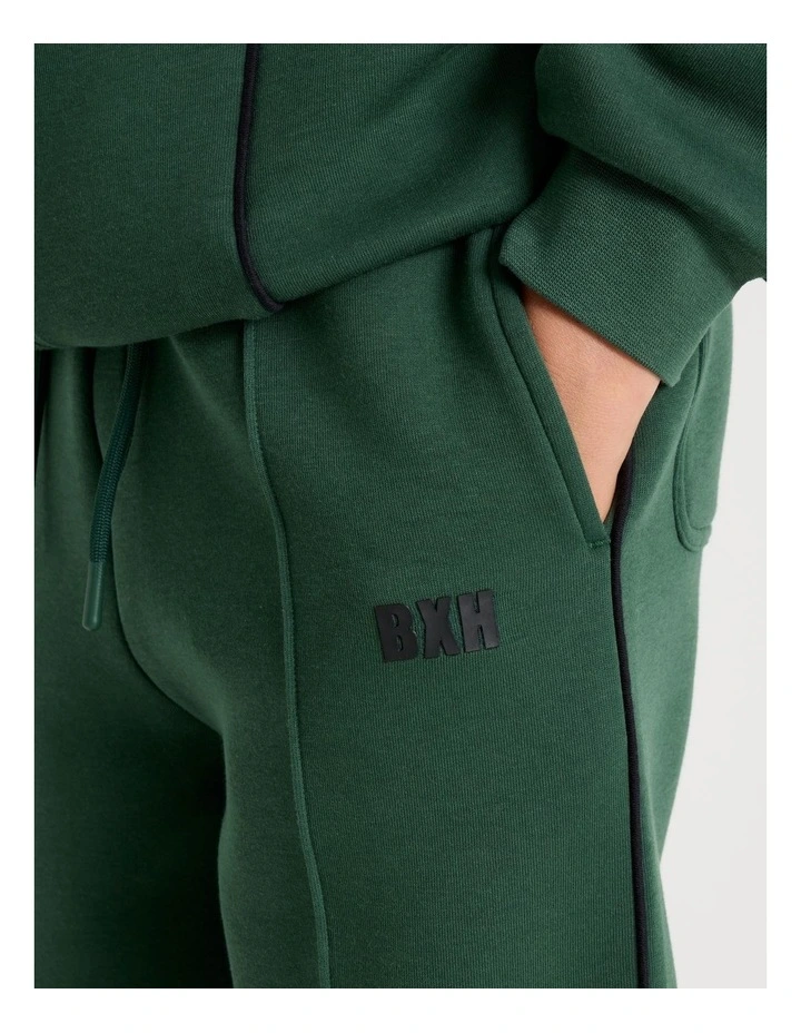 Athletic Straight Fit Trackpant in Green image 6