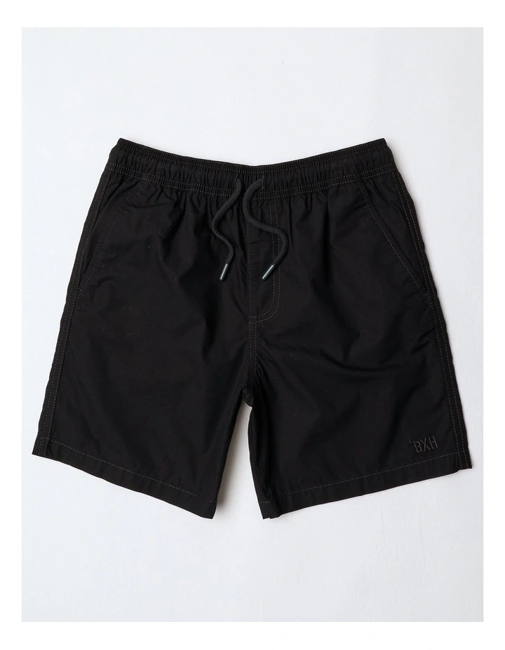 Essentials Volley Short in Black image 1