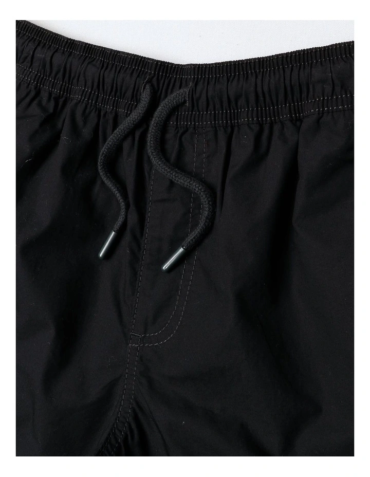 Essentials Volley Short in Black image 2
