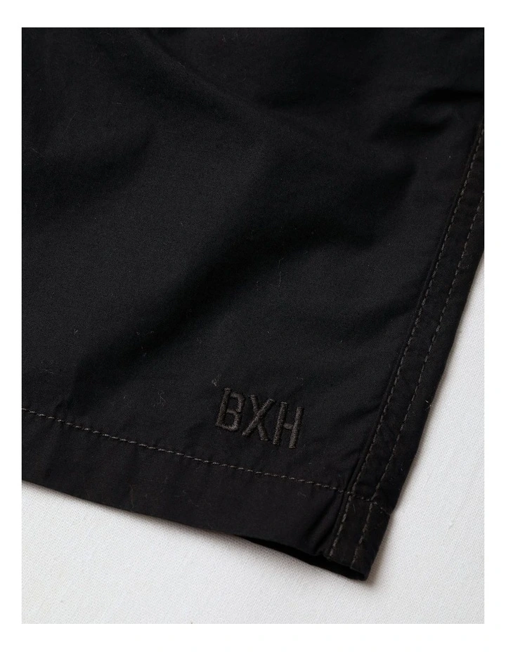 Essentials Volley Short in Black image 4