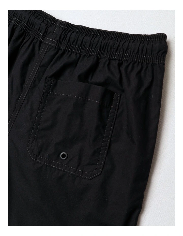 Essentials Volley Short in Black image 5
