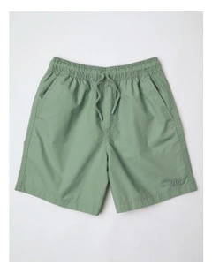 Essentials Volley Short in Khaki