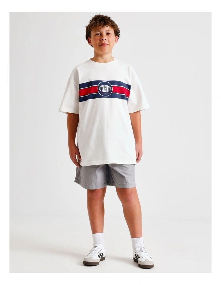 Essentials Volley Short in Grey image 6