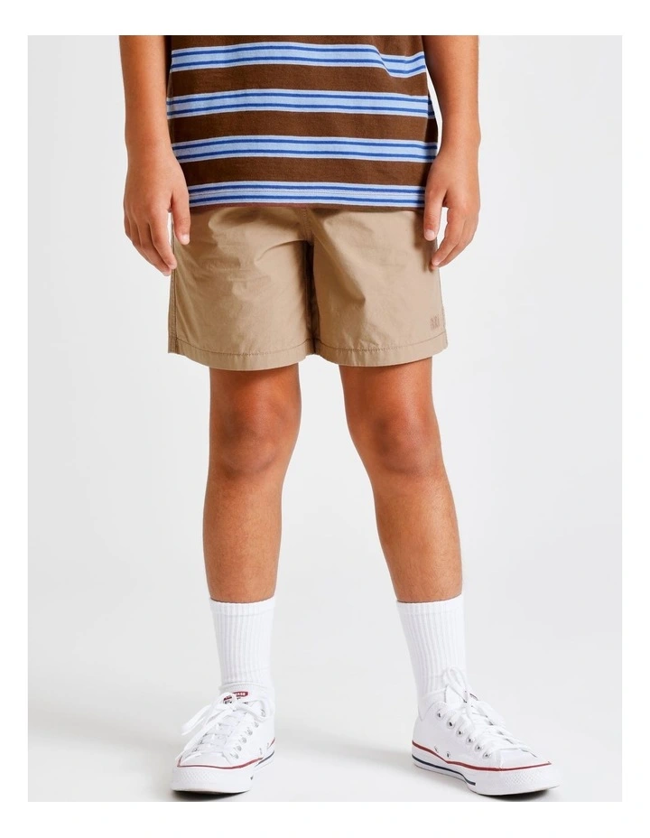 Essentials Volley Short in Taupe image 2