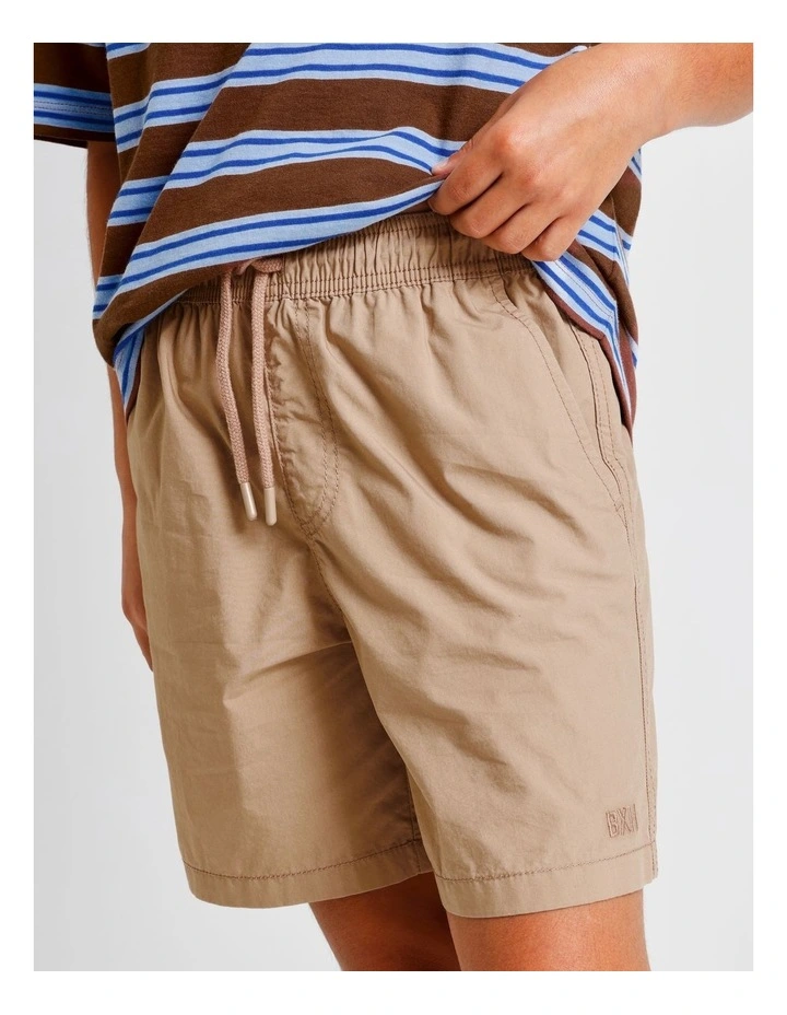 Essentials Volley Short in Taupe image 3
