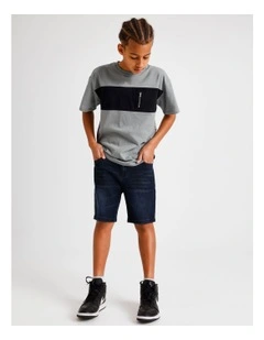 Denim Short in Indigo