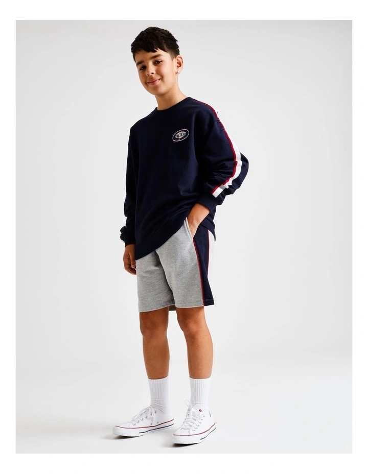 French Terry Short in Grey Marle image 3