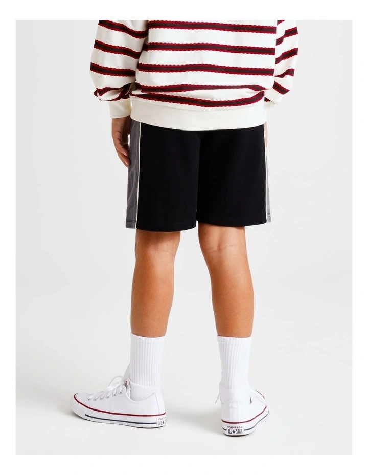 French Terry Shorts in Black image 4
