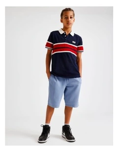 Comfort Bermuda Short in Steel