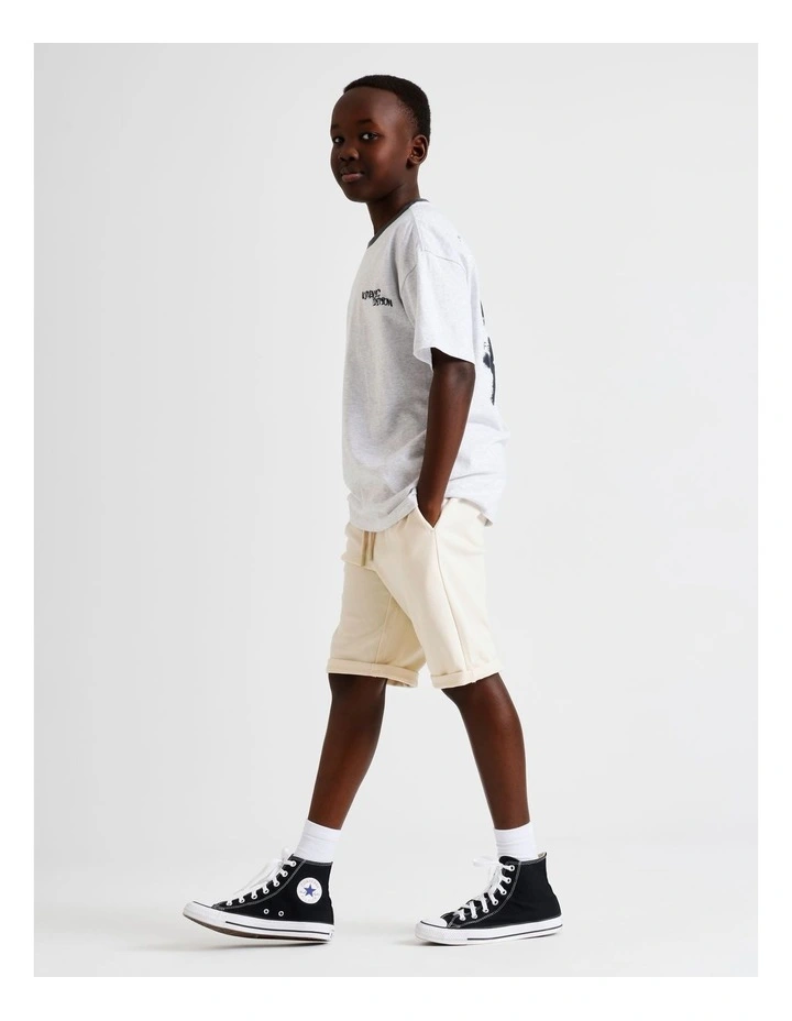 Comfort Bermuda Short in Ecru image 1