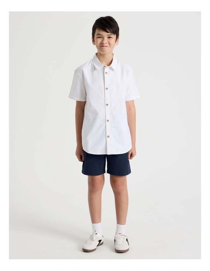 5 Pocket Stretch Chino Short in Navy image 2
