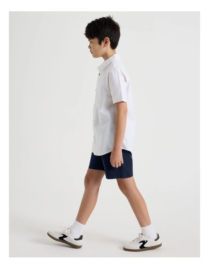 5 Pocket Stretch Chino Short in Navy image 3