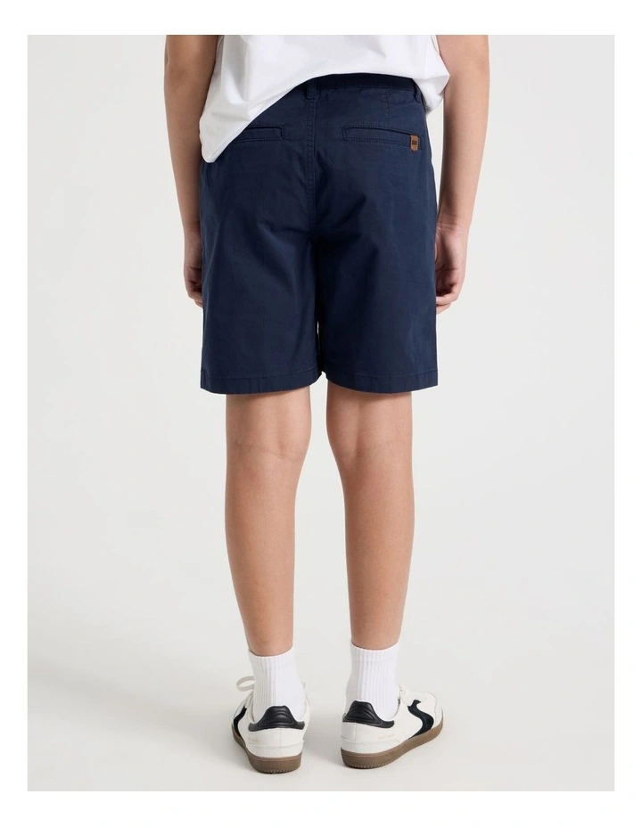 5 Pocket Stretch Chino Short in Navy image 5