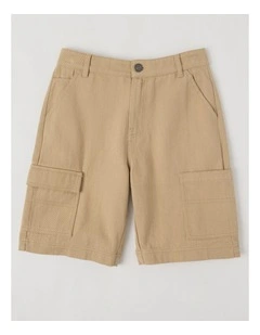 Carpenter Short in Tan