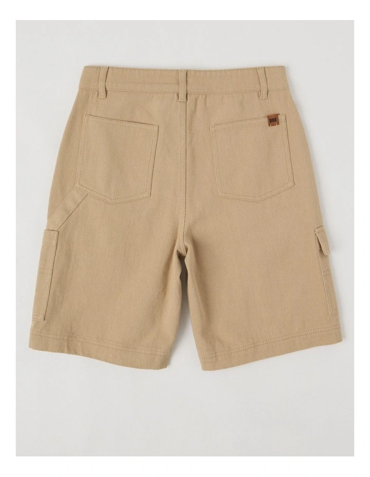 Carpenter Short in Tan image 3