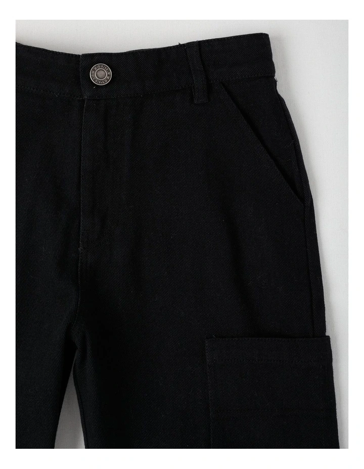 Carpenter Short in Black image 2