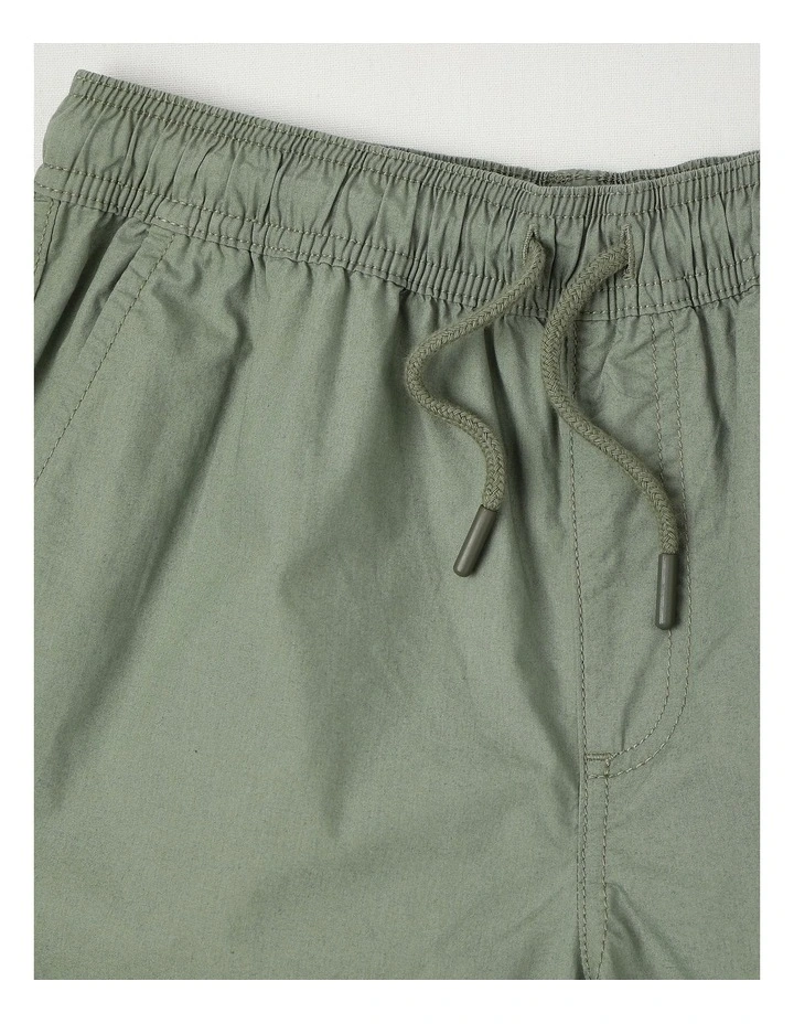 Volley Short in Khaki image 2