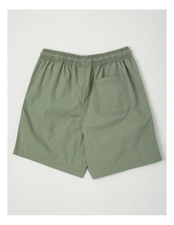 Volley Short in Khaki image 3