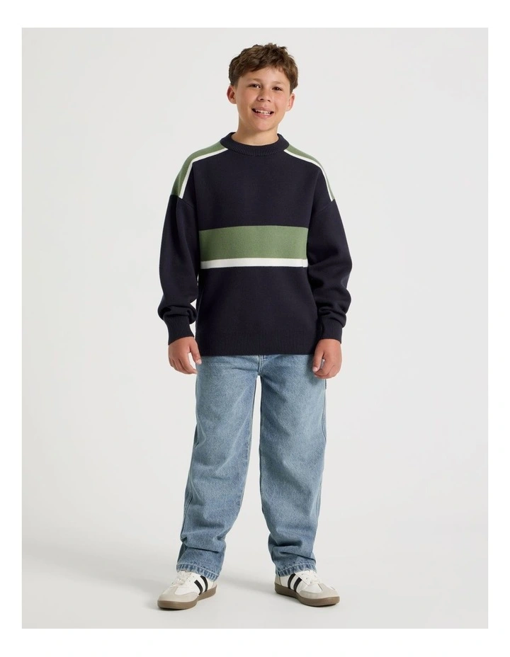 Carpenter Jean in Mid Denim image 1