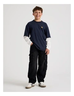 Cargo Jean in Black