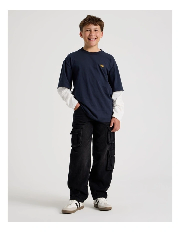 Cargo Jean in Black image 1
