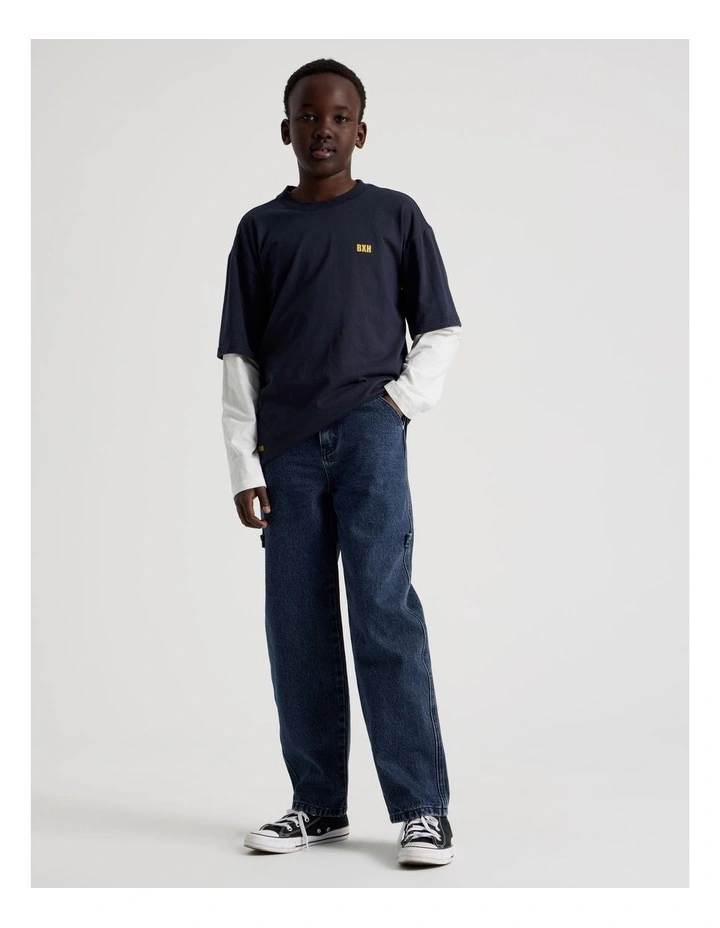 Carpenter Jean in Vintage Wash image 2