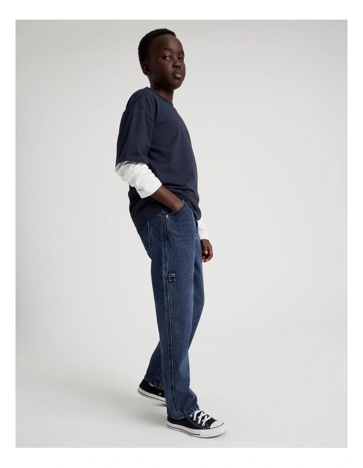 Carpenter Jean in Vintage Wash image 4