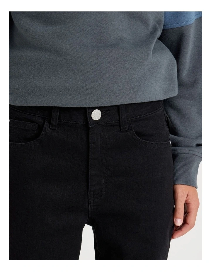Skinny Jean in Black image 4